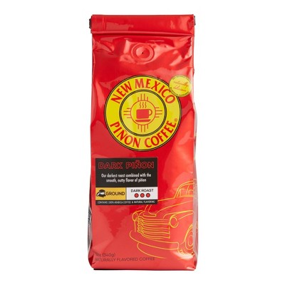New Mexico Pinon Coffee Dark Roast Ground Coffee 12 oz.