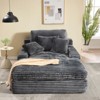 Aukfa Luxury Chenille Sofa With 4 Back Pillows, Versatile Centerpiece for Modern Living & Lasting Comfort for Living Room - 2 of 4
