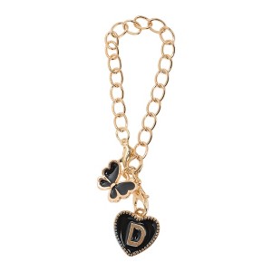 Unique Bargains Butterfly Heart Cup Chain Charm Water Cup Pendant 1 Pc - 1 of 4