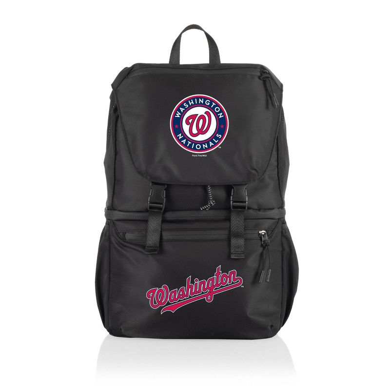 MLB Washington Nationals Tarana Backpack Soft Cooler - Carbon Black, 1 of 6