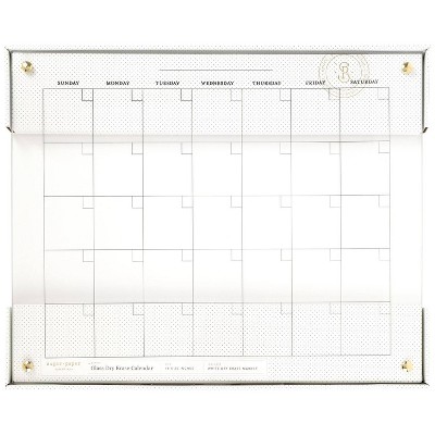 Acrylic Calendar Modern Family Planner Dry Erase Clear Board Home