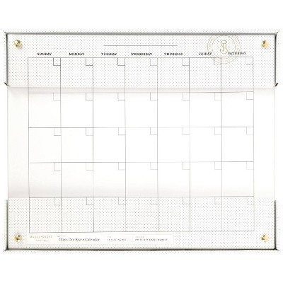 A1 Clear Acrylic Calendar