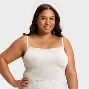 Women's Modal Blend Lace Cami - Auden™ - 1 of 3