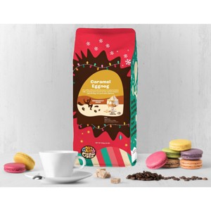 Crazy Cups Caramel Eggnog Flavored Ground Coffee - 1 of 4