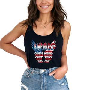 Simply Sage Market Women's America Wings Graphic Racerback Tank - 1 of 3