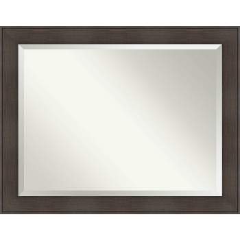 William Framed Bathroom Vanity Wall Mirror Espresso - Amanti Art