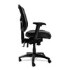 Alera Alera Elusion Series Mesh Mid-Back Multifunction Chair, Supports Up to 275 lb, 17.7" to 21.4" Seat Height, Black Model No ALEEL4215 - 3 of 4