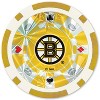 MasterPieces Casino Style 20 Piece 11.5 Gram Poker Chip Set NHL Boston Bruins Silver Edition - 3 of 3