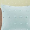 Gracie Mills Caius Playful Elegance Cotton Jacquard Pom Pom Comforter Collection - 4 of 4