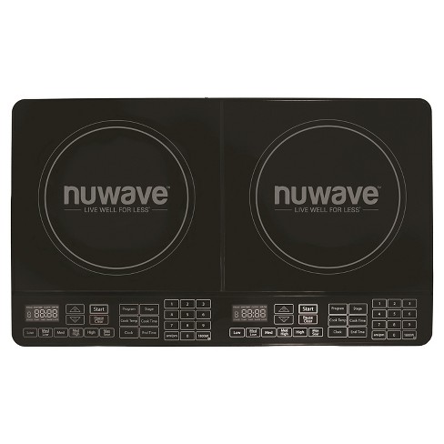 Nuwave Double Precision Induction Cooktop Burner Black 30602