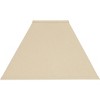 Springcrest Set of 2 Square Lamp Shades Neutral Beige Medium 6" Top x 16" Bottom x 10" High Spider Replacement Harp Finial Fitting - 4 of 4