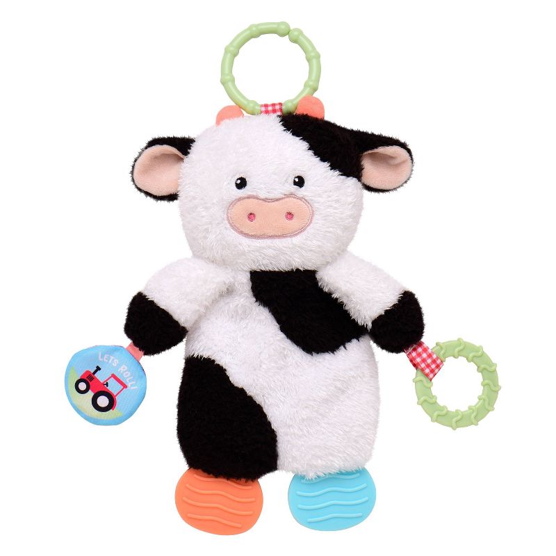 Magic Years 10&#34; Cow Activity Teether Toy, 1 of 2