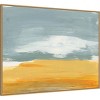 42" x 32" Winter Desert by Bronwyn Baker Framed Canvas Wall Art Print - Amanti Art: Modern Lithograph, Polystyrene Frame - 2 of 4