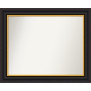 Amanti Art Sierra Non-Beveled Wood Framed Bathroom Vanity Wall Mirror - 1 of 4