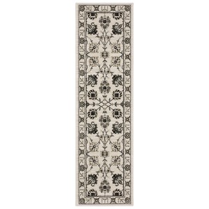 Oriental Weavers Raylan RAY03 Ivory/ Grey Indoor Area Rug - 2'3" x 7'6" - 1 of 4