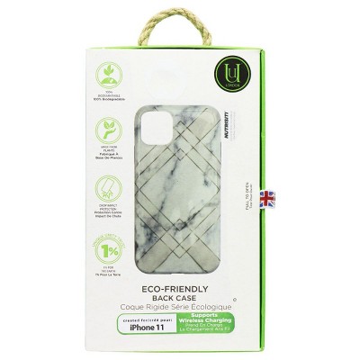 Uunique Eco-Friendly Back Case for Apple iPhone 11 - Geometric Marble