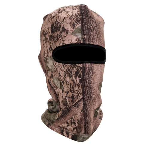 Muk Luks Reversible Fleece 1-hole Mask - Adventure Grey/orange : Target