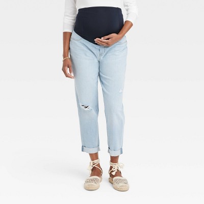 Under Belly Boyfriend Maternity Jeans - Isabel Maternity by Ingrid & Isabel™