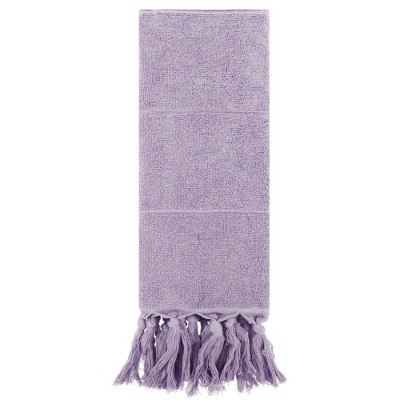 REGALWOVEN Cotton Bathroom Hand Towel with Tassel 14" x 30" 2 Pcs