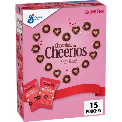 Valentine's Chocolate Cheerios Multipack - 4.35oz