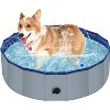 LLHZSY Portable Foldable Plastic Pet Pool for Swimming - 2 of 2