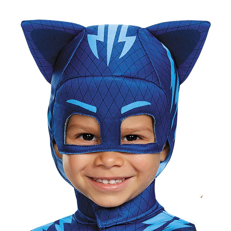 Disguise Toddler Boys' Deluxe PJ Masks Catboy Jumpsuit Costume, 3 of 4