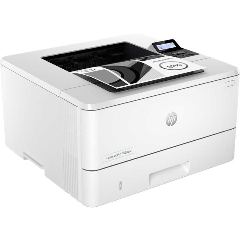 HP Inc. LaserJet Pro 4001dw Laser Printer, Black And White Mobile Print Up to 80,000, 3 of 9