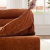 Accent Armless Chair Lazy Floor Seating, Leisure Accent Single Couch with Backrest Single Sofa Lounger for Living Room, Bedroom, Office, Single Seat - 3 of 4