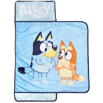 Bluey & Bingo 7 Piece Full Size Bed Set - Includes Comforter & Sheet Set -  Super Soft Kids Bedding Fade Resistant Microfiber (official Bluey Product)