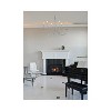 Elegant Lighting Cohen 42 inch chandelier in Chrome - 2 of 4