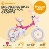 RoyalBaby Princess Girl Kids Bicycle with Kickstand - 2 of 4