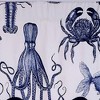 RLF Home Modern Design Classic Aquarium Provance Style Window Valance 50" x 17" Navy - 4 of 4