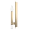 Hunter Fans 6" Sunjai Wall Light Alturas Gold Finish - Elegant Damp Rated Sconce for Indoor Spaces - 2 of 4