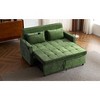 Vynxaria 56.9" Loveseat Sofa Bed with USB Ports & Adjustable Backrest - Comfort Meets Convenience - 4 of 4