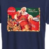 Women's - Coca-Cola - Vintage Santa Claus Ice Cold Short Sleeve Graphic T-Shirt - 2 of 4