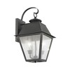 Livex Lighting Mansfield 2 - Light Wall Light in  Charcoal - 3 of 4