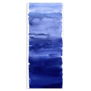 Indigo Blend Gradient Canvas Wall Art, 20in x 48in, Made in USA, By ...