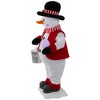 Northlight Lighted and Animated Musical Standing Snowman Christmas Figure - 24" - 4 of 4