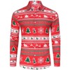 Men's Hawaiian Floral Shirts Summer Party Casual Basic Button Shirt Tropical Christmas Holiday Beach Shirts - 2 of 4
