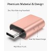 Syntech USB C to USB Adapter Pack of 2 USB C Male to USB 3.0 Female Adapter Compatible With Type C Devices - 3 of 4