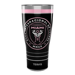 MLS Inter Miami CF 30oz MVP Stripe Stainless Steel Tumbler - 1 of 3