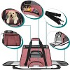 PetAmi Airline Approved Pet Carrier for Cat Dog, Soft Sided Travel Supplies Accessories, Ventilated Carrying Bag Kitten Puppy - 3 of 4