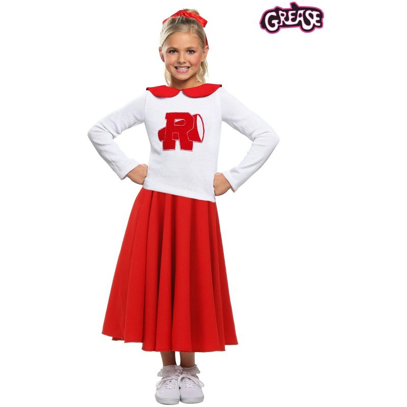 HalloweenCostumes.com Grease Girls Rydell High Cheerleader Costume., 2 of 3