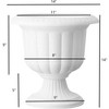 Novelty Classic Plastic Urn Planter - 3 of 3