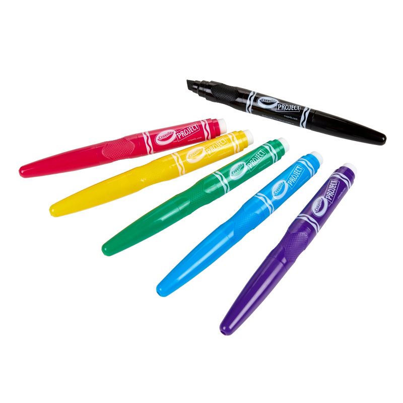 Crayola 6ct Project Erasable Poster Markers, 4 of 8