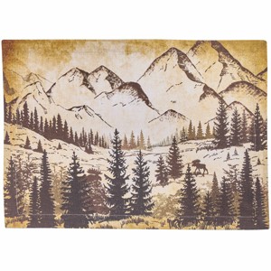 Park Designs Valley View Brown Mountain Placemat Set of 4 - 1 of 4