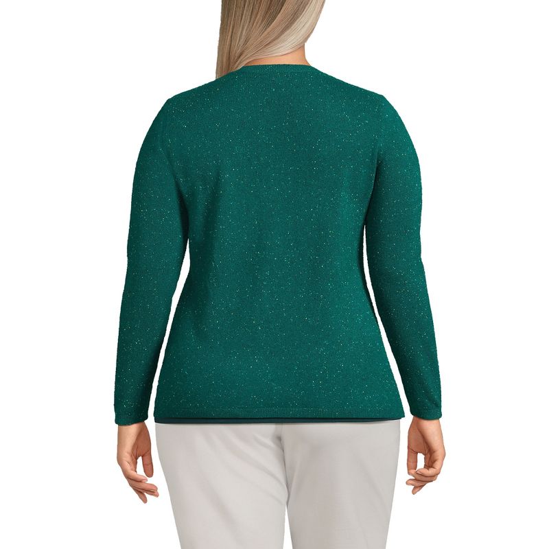 Lands' End Women's Cashmere Cardigan Sweater, 2 of 7