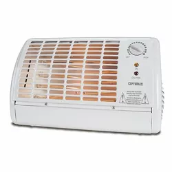 Portable Fan Forced Radiant Heater with Thermostat