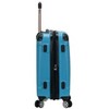 Rockland London Hardside Expandable Luggage with Spinner Wheels Turquoise Carry-On 20-Inch - 2 of 4