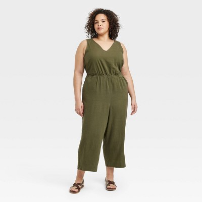 Target sales green jumpsuit